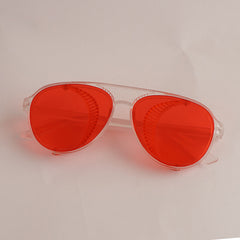 KIDS Sunglasses White Frame Red Shade