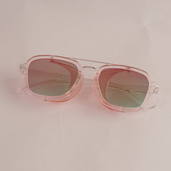 KIDS Sunglasses White Frame Multi Shade 1