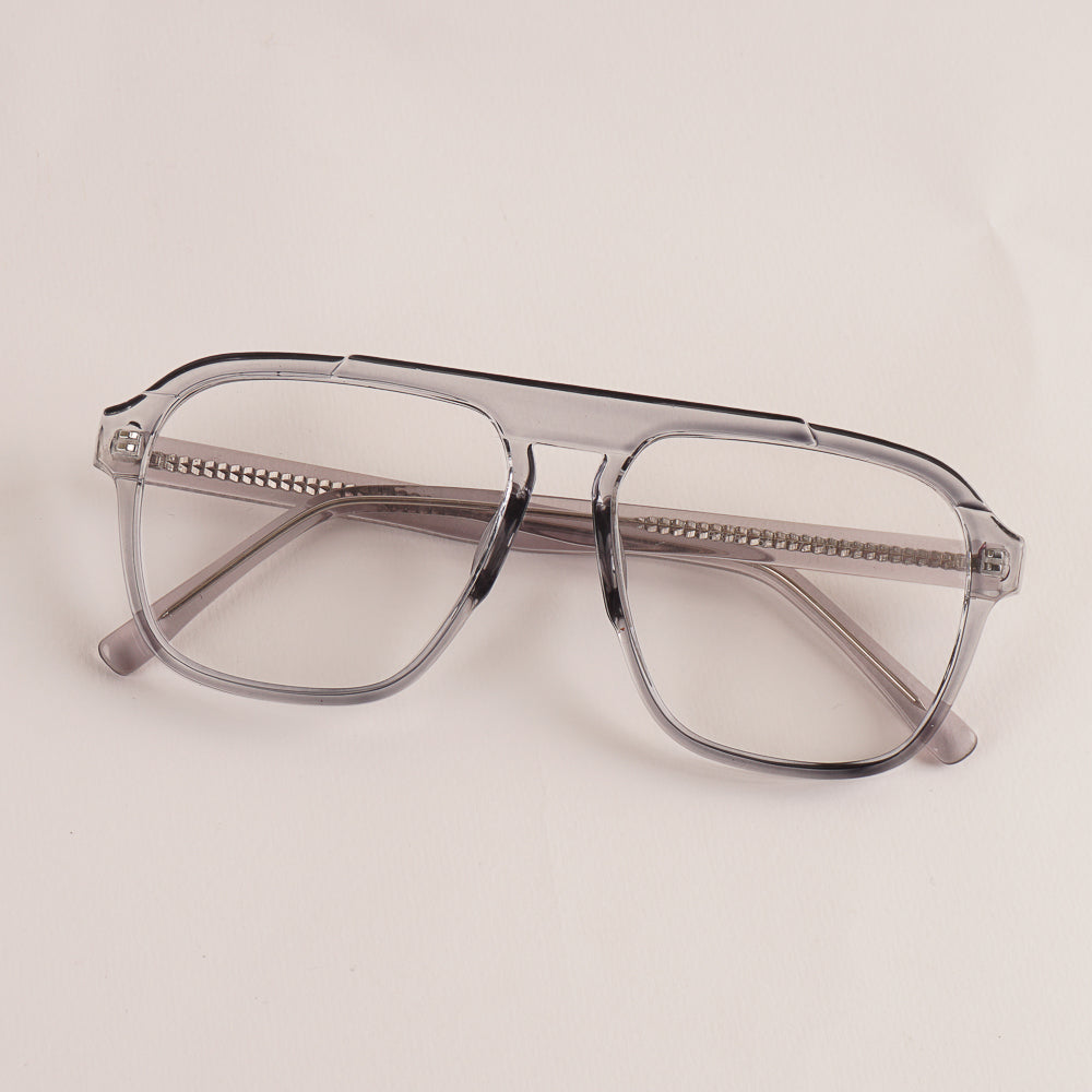 Light Grey Fancy Optical Frame