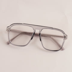 Light Grey Fancy Optical Frame