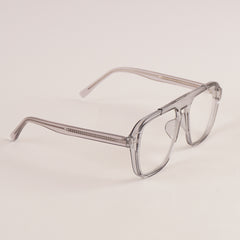 Light Grey Fancy Optical Frame
