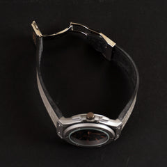 Mens Wrist Watch Grey Design HB Rosegold