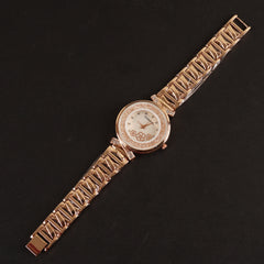 Women Chain Wrist Watch Rosegold C