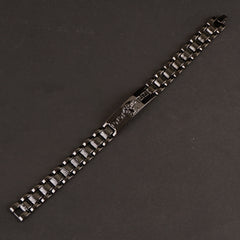 Mens Black Chain Bracelets V