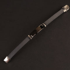 Black Leather Bracelet for Men