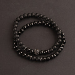 2pcs set 20186 beads Stone Bracelet