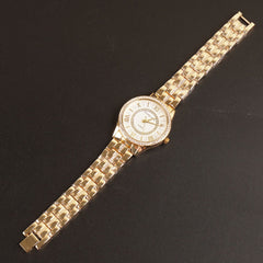Women Chain Wrist Watch Golden MK