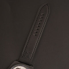 Mens Fancy Watch With Date & Time Black Strap