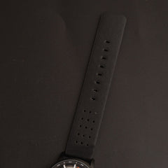 Mens Fancy Watch With Date & Time Black Strap