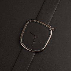 Mens Watch With Date & Time Black Strap