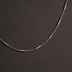 Silver Neck Casual Chain 2mm