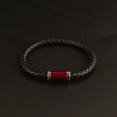 New Casual PU Leather Bracelets Black