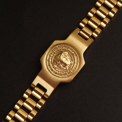 Mens Golden Chain Bracelets Li