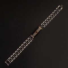 Mens Two Tone Chain Bracelets R