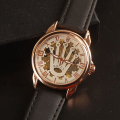 Mens Skeleton Automatic Watch R4