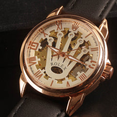 Mens Skeleton Automatic Watch R4