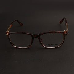 Black Orange Optical Frame TF