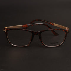 Black Orange Optical Frame TF