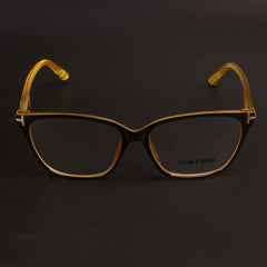 Black Yellow Optical Frame TF