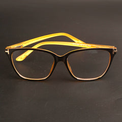 Black Yellow Optical Frame TF