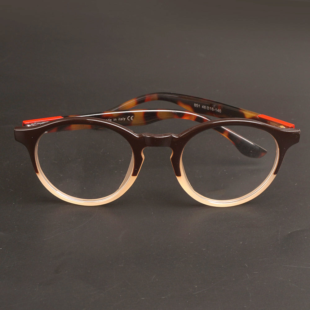 Orange Black Optical Frame LS