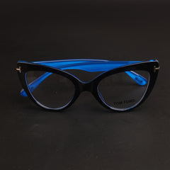 Black Blue Optical Frame TF