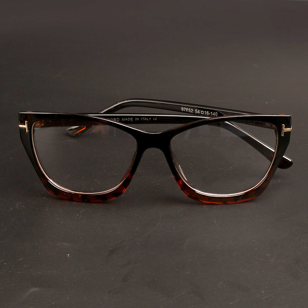 Black Orange Optical Frame TF