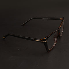 Black Orange Optical Frame TF