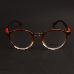Black Orange Optical Frame L