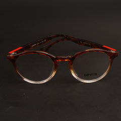 Black Orange Optical Frame L