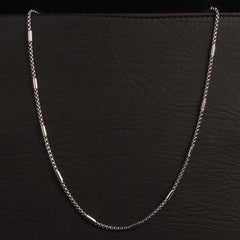 Silver Neck Casual Chain 3mm