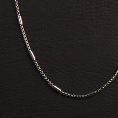 Silver Neck Casual Chain 3mm