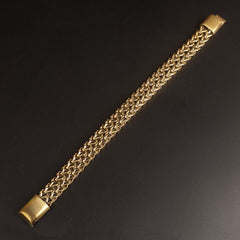 Mens Golden Chain Bracelets