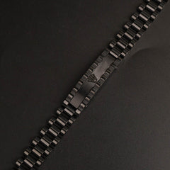 Mens Black Chain Bracelets R
