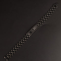 Mens Black Chain Bracelets R
