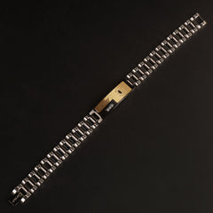 Mens Two Tone Chain Bracelet C