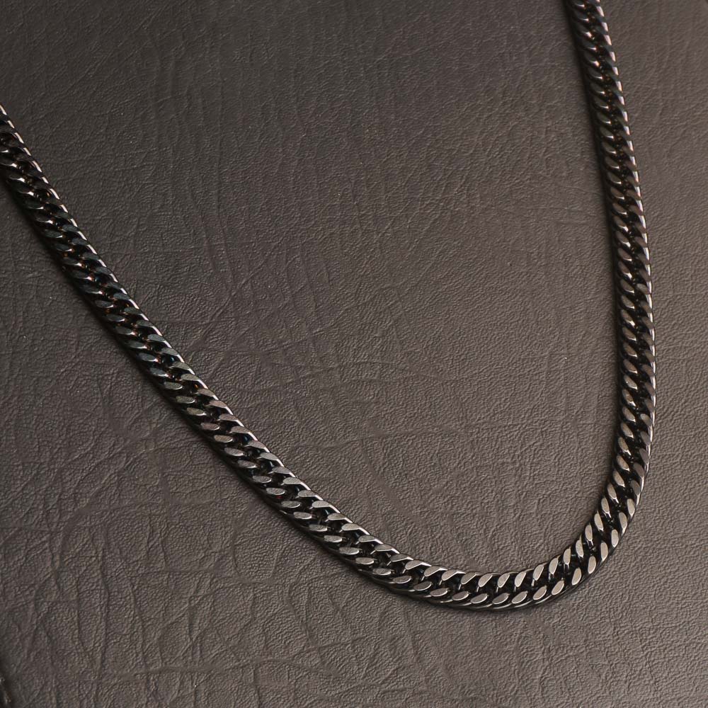 Mens Black Chain 8mm