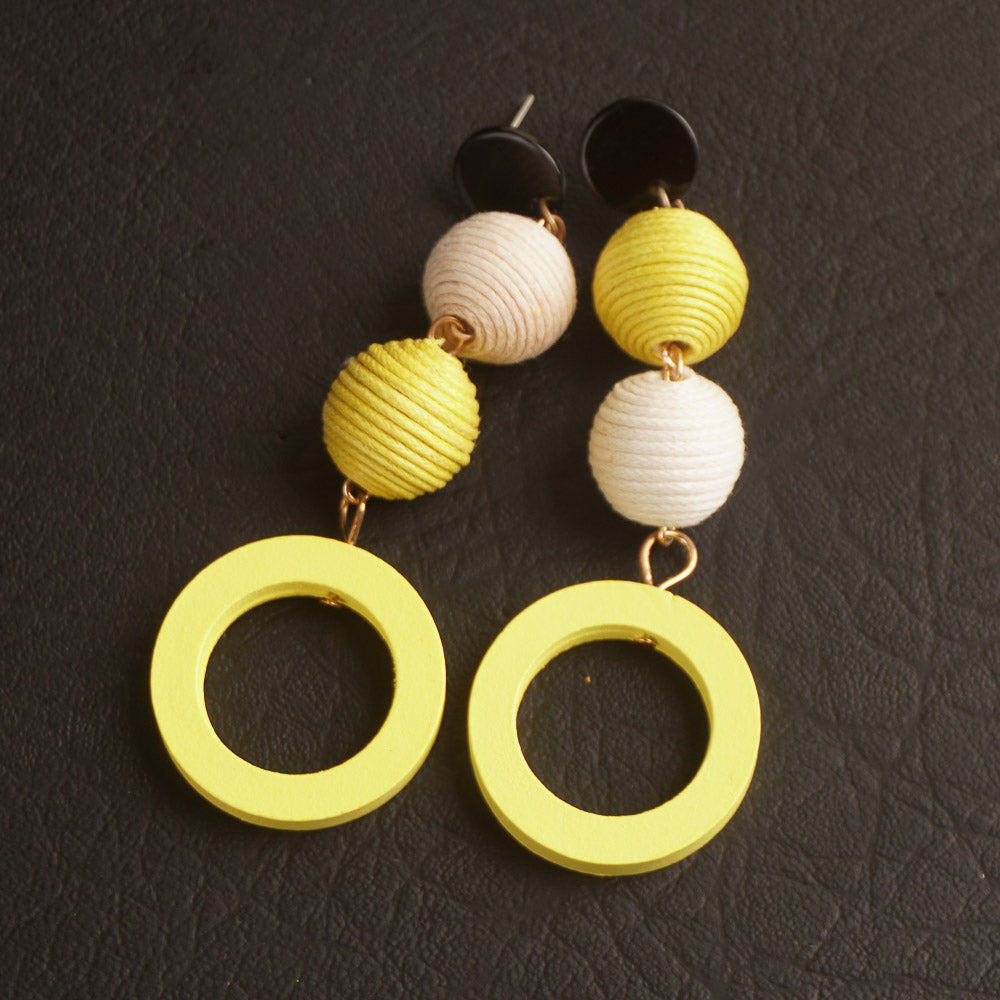 New Style Geometric Shape Drop Women Dangle Korean Fashion Earrings