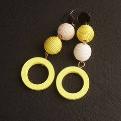 New Style Geometric Shape Drop Women Dangle Korean Fashion Earrings