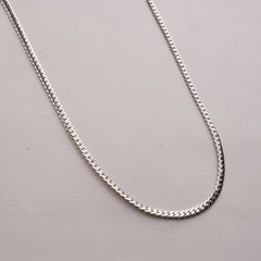 Silver Chain Necklace 3mm