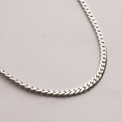 Silver Chain Necklace 3mm