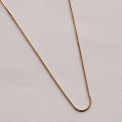 Golden Chain Necklace 1mm