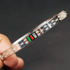 Branded Silver Kara G