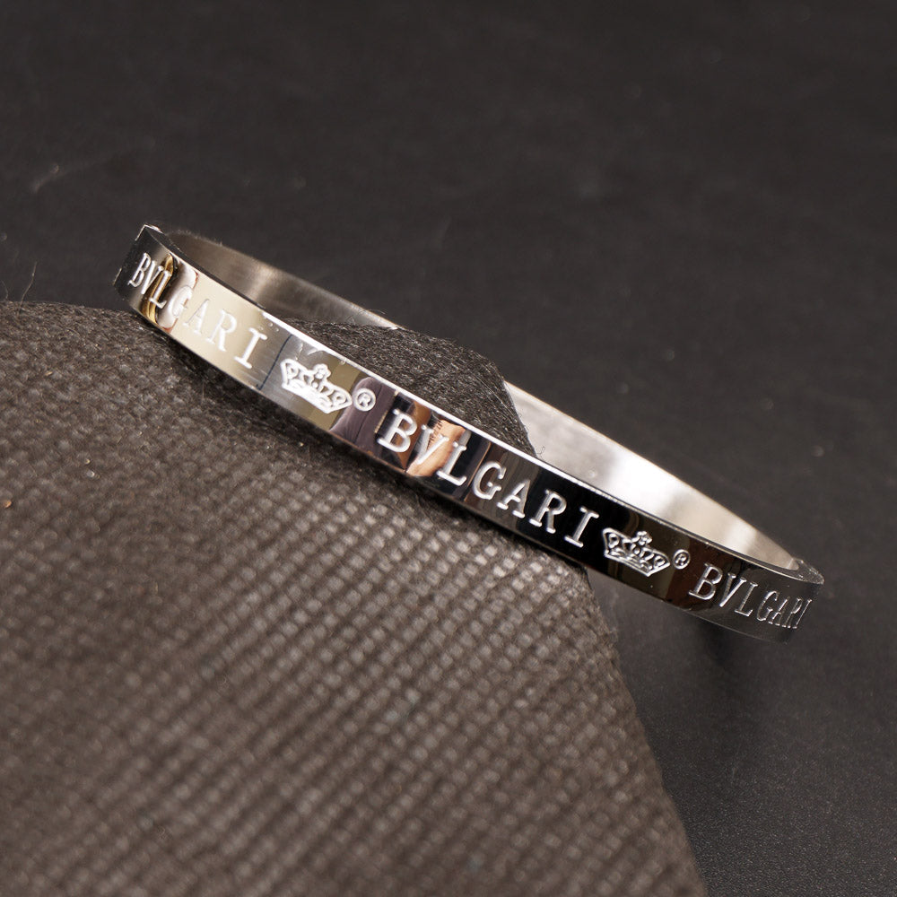 Branded Silver Kara B