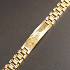 Mens Golden Chain Bracelets LV1
