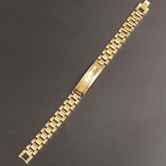 Golden Chain Bracelet For Men C