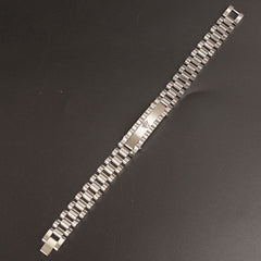Silver Chain Bracelet For Men R