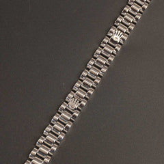 Mens Silver Chain Bracelets R