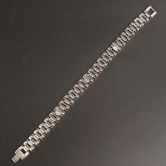 Mens Silver Chain Bracelets R