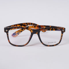 Orange Black Shade Optical Frame